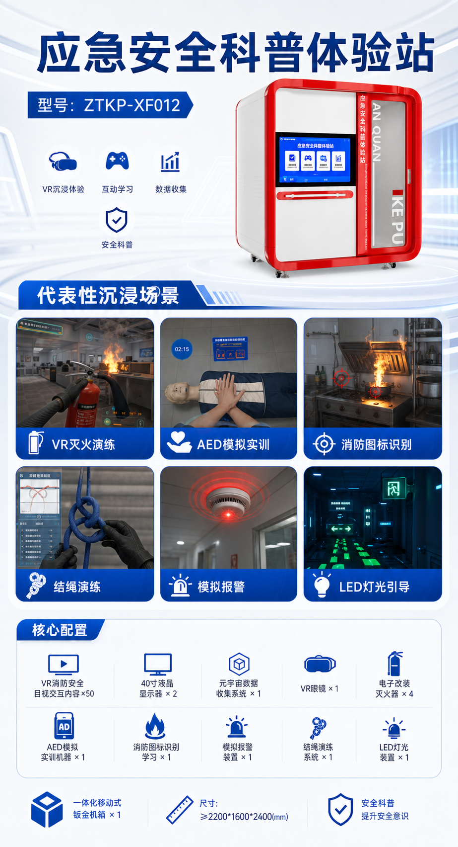 应急安全科普体验站详情图 2